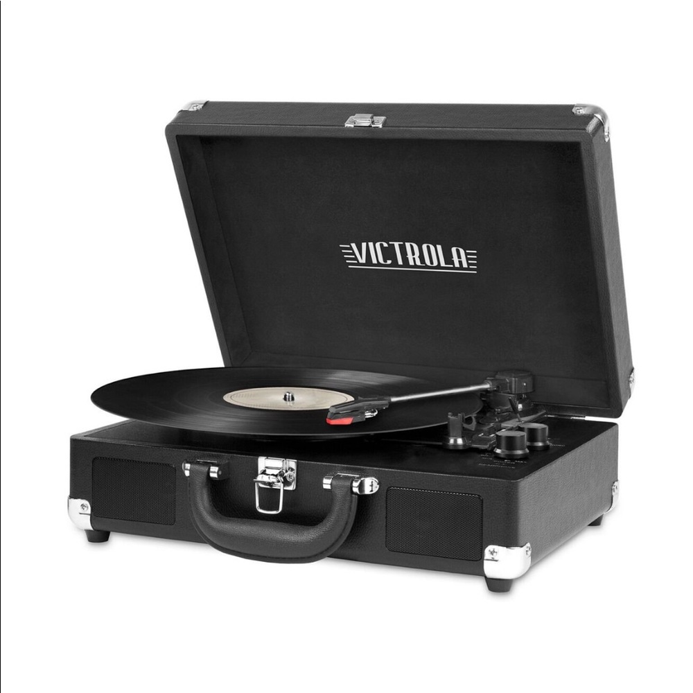 Victrola Bluetooth Portable Suitcase Record Player